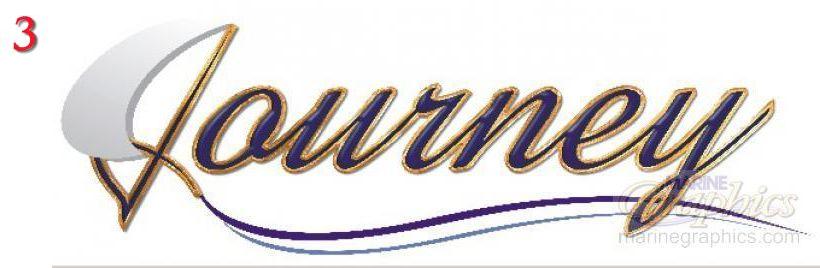 Journey Boat Graphics