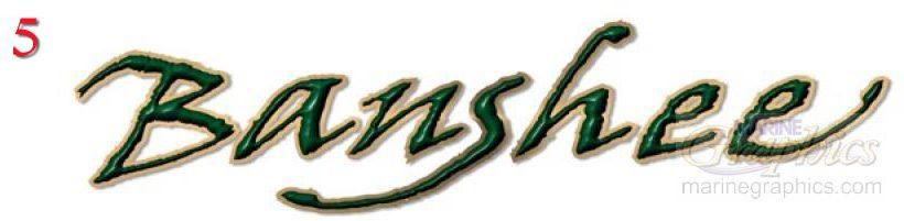 Banshee boat graphics