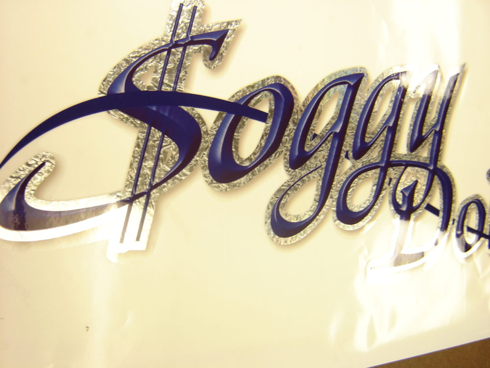 Silver Leaf Digital Print