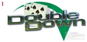 Double Down boat graphics