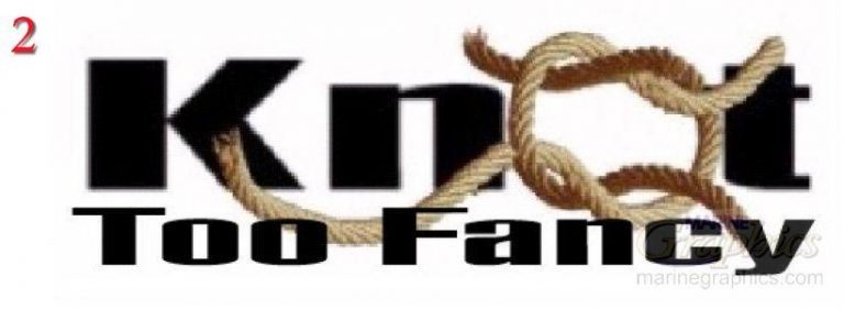 Knotty Rope Lettering - Marine Graphics