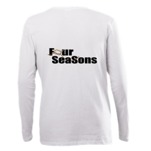 Women's Plus Longsleeve with boat name