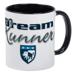 Boat name Mug, white with black inside