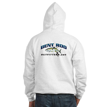 Mens Hoodie Back with boat name