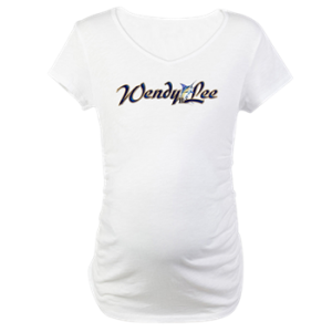 Women's Maternity T with boat name