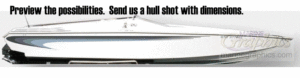 Marine Graphics wraps and striping designs for your boat.