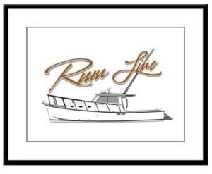 Custom line art drawing