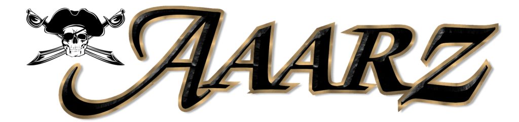 AAARZ Boat Lettering with Jolly Roger pirate 3