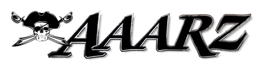 AAARZ Boat Lettering with Jolly Roger pirate 4