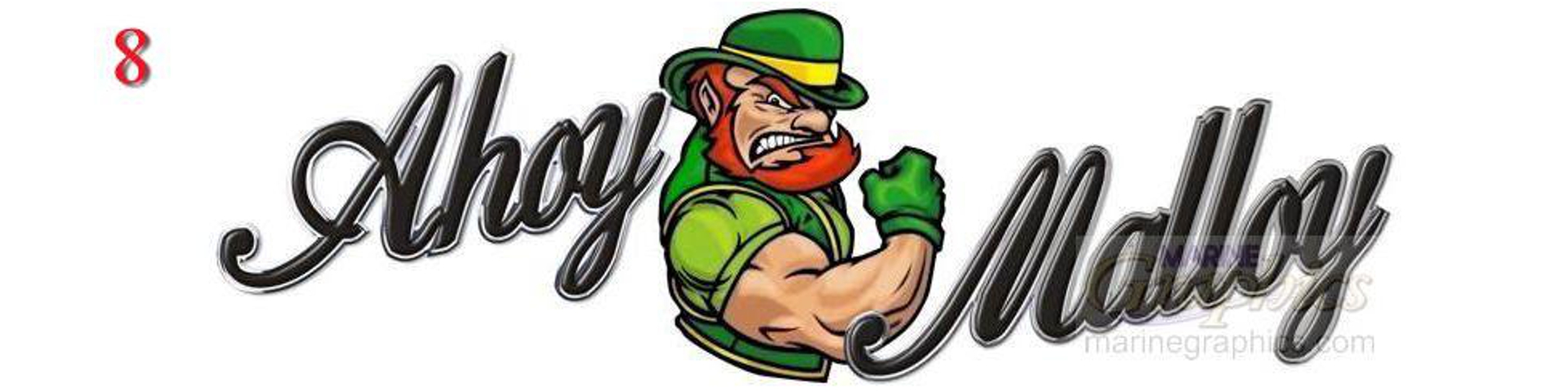 Ahoy Malloy Boat Graphics – Cincinnati