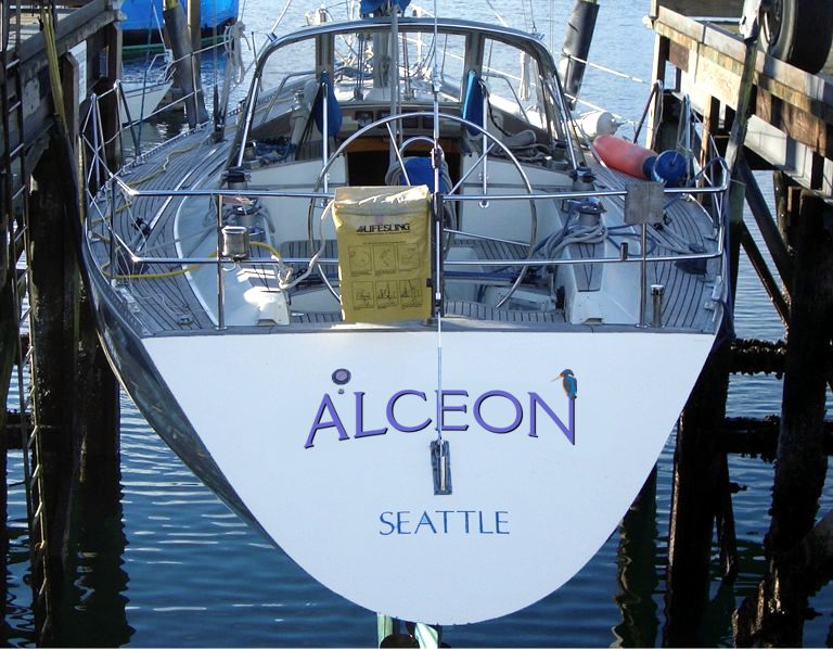 Alceon boat graphics