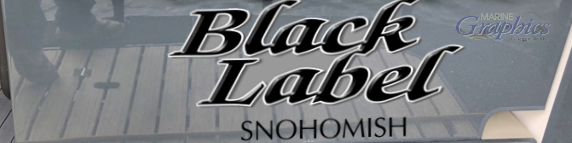 Black Label Boat Graphics