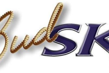 Bud ski rope lettering