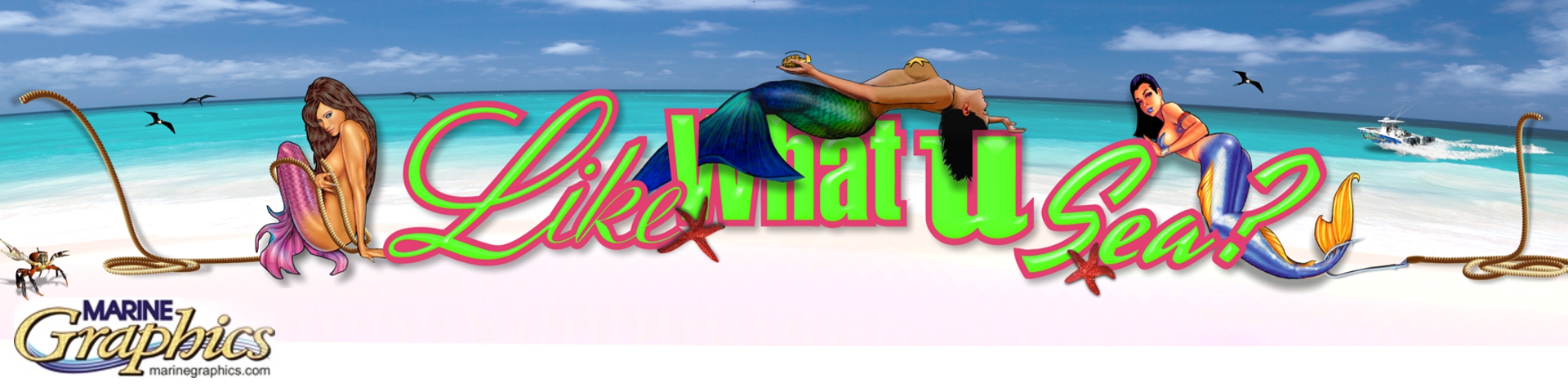 Like What U Sea? – Boat Graphics – Miami