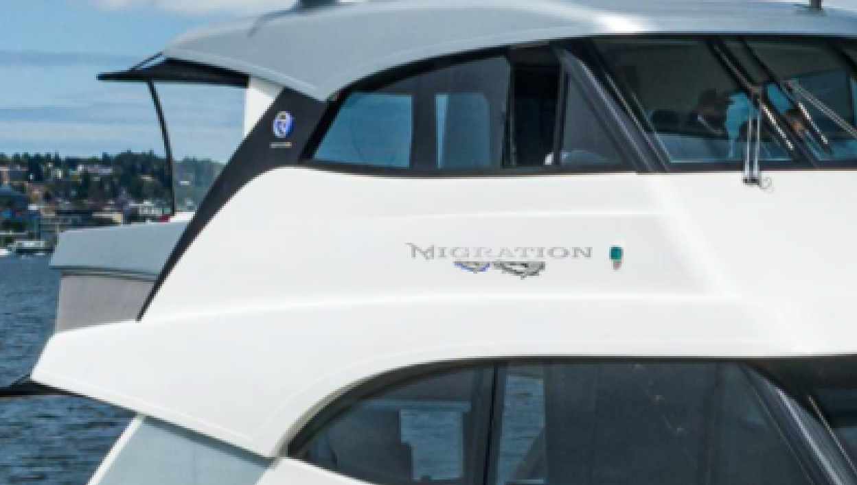 Migration Lettering Design Migration boat lettering ideas - Mexico/Alaska - Boat Lettering