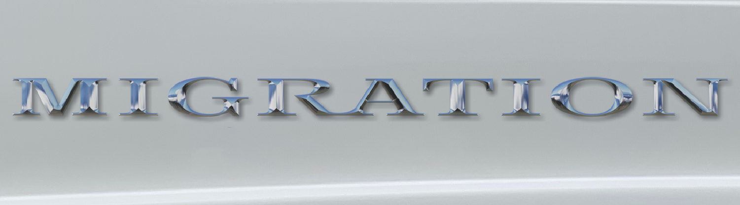 Migration Lettering Design Migration boat lettering ideas - Mexico/Alaska - Boat Lettering