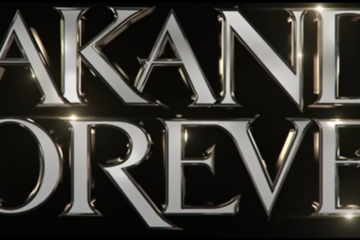 Wakanda Forever styled boat graphic